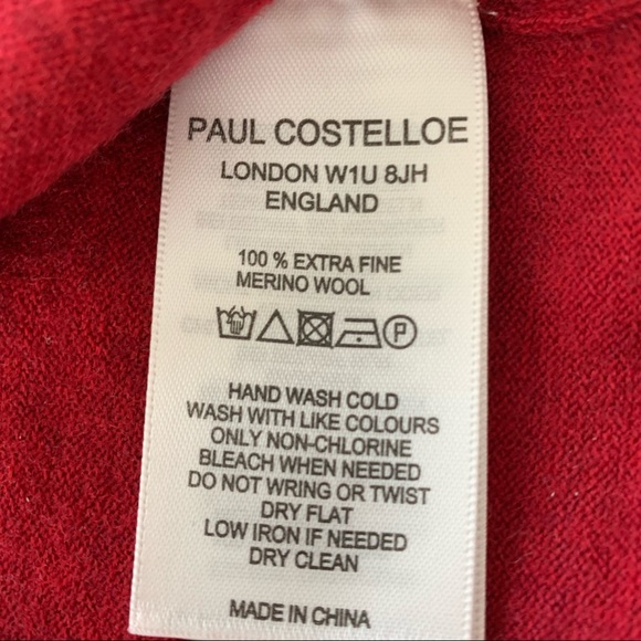 🇬🇧 /Paul Costelloe/ Extra Fine Merino Wool Sweater (M) - Picture 3 of 10